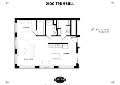 2100 Trumbull Unit Type E3