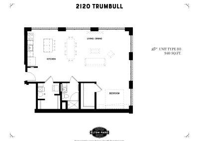 2120 Trumbull Unit Type D3